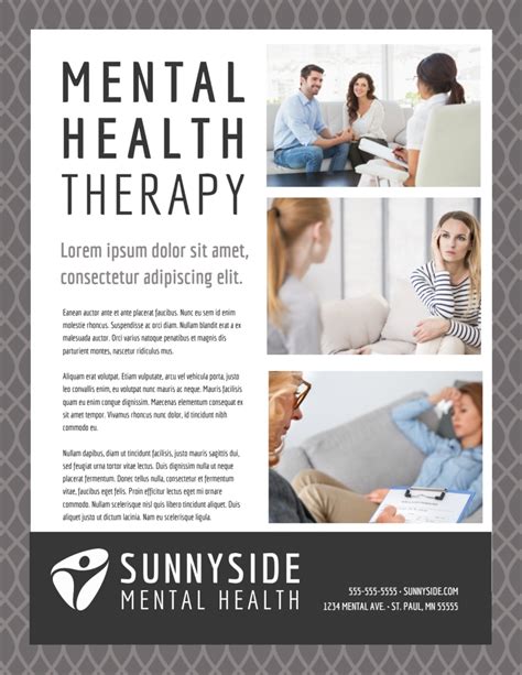 Counseling Brochure Templates Free